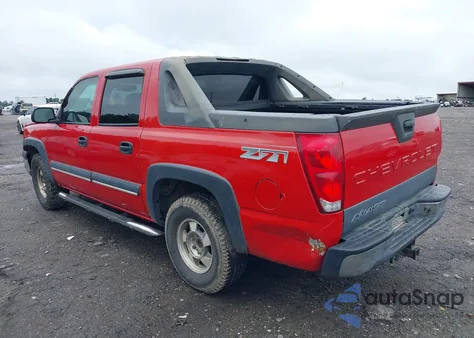 2004 Chevrolet Avalanche 1500 из США, поврежденный, VIN 3GNEC12TX4G161605